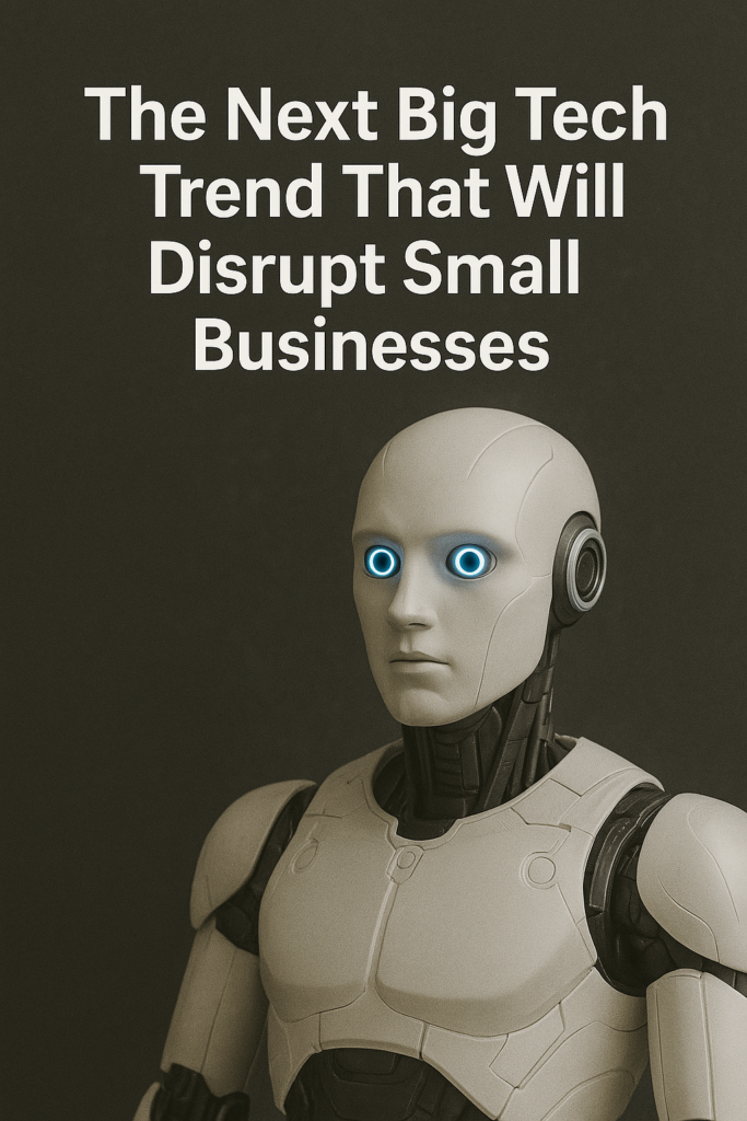 The Next Big Tech Trend That Will Disrupt Small Businesses