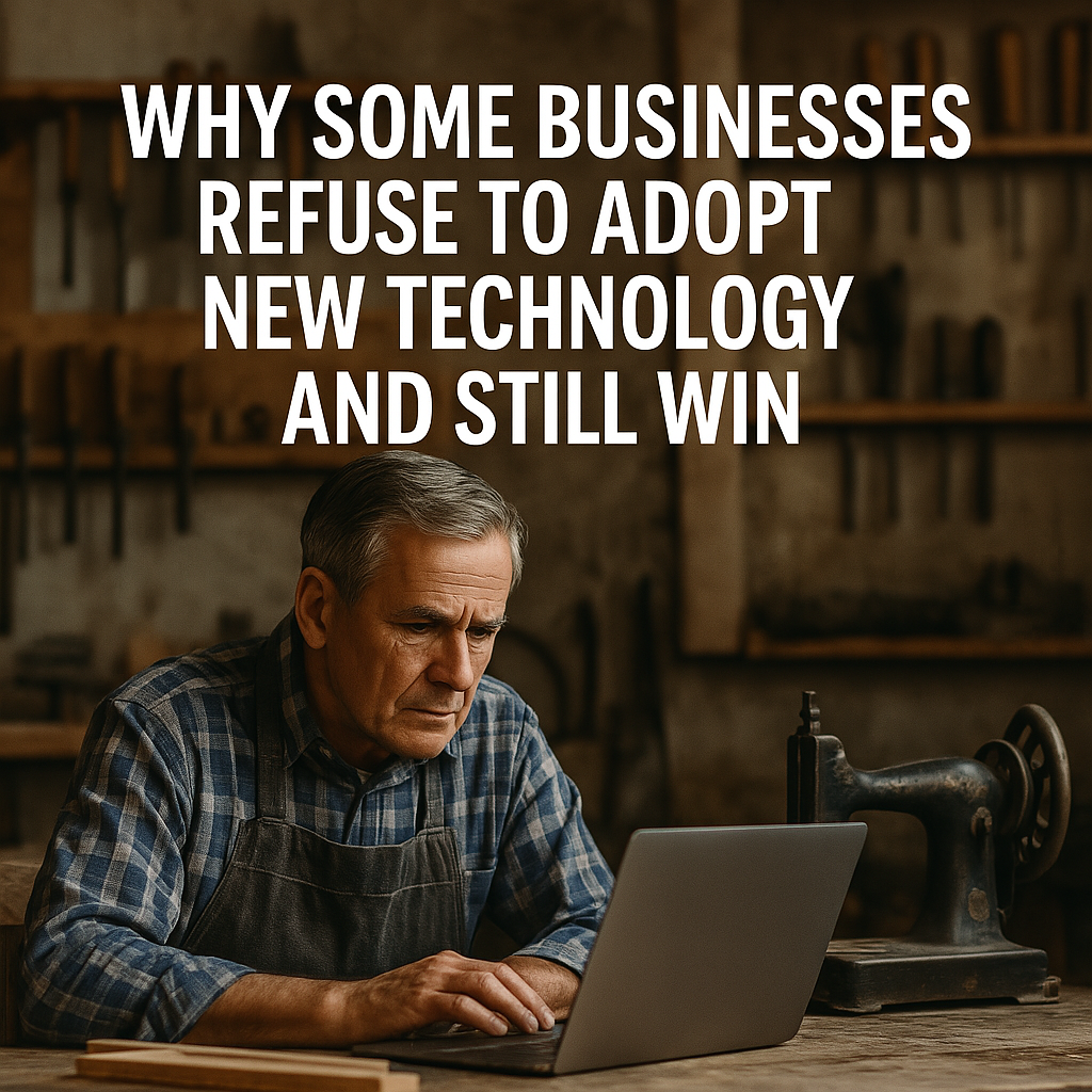 Why Some Businesses Refuse to Adopt New Technology and Still Win Why Some Businesses Refuse to Adopt New Technology and Still Win