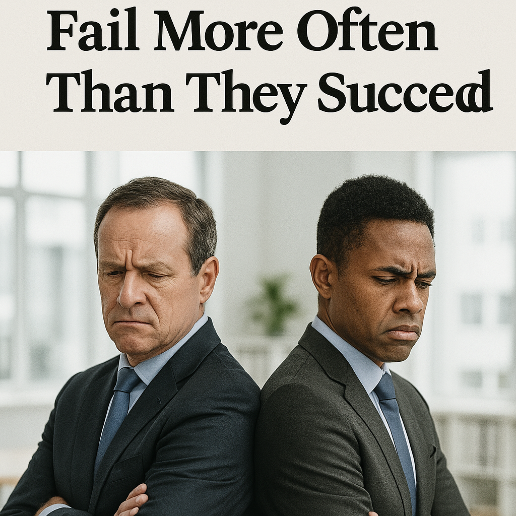 Why Business Partnerships Fail More Often Than They Succeed