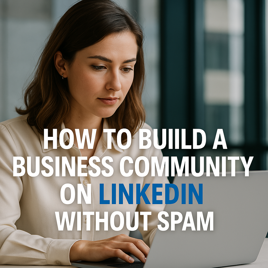 How to Build a Business Community on LinkedIn Without Spam