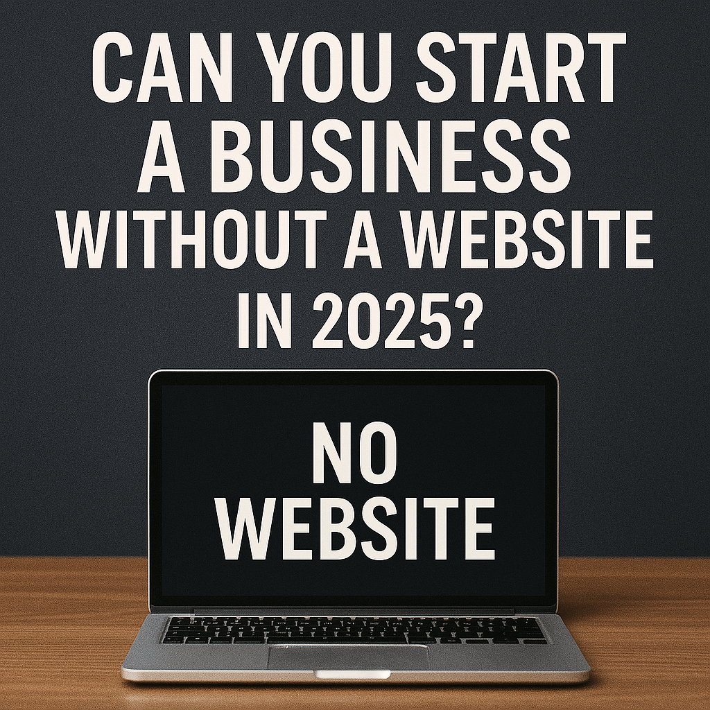Can You Start a Business Without a Website in 2025