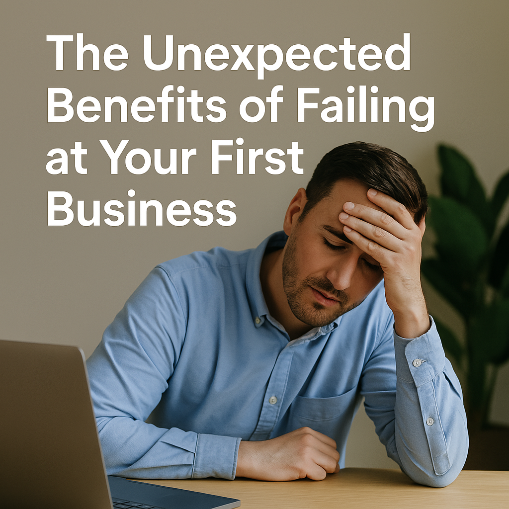 The Unexpected Benefits of Failing at Your First Business