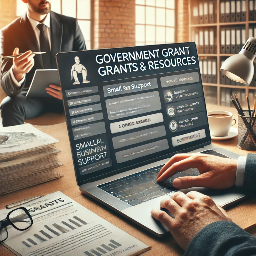 Accessing government grants and resources for entrepreneurs