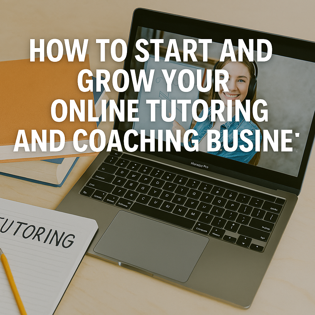 How to Start and Grow Your Online Tutoring and Coaching Business