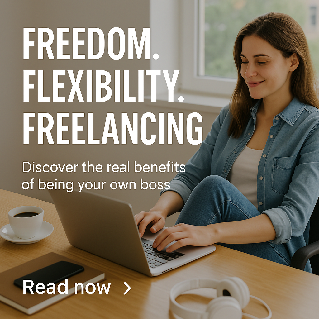 Freelancing: The Benefits of Being Your Own Boss