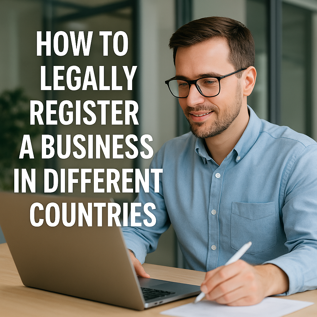 How to Legally Register a Business in Different Countries