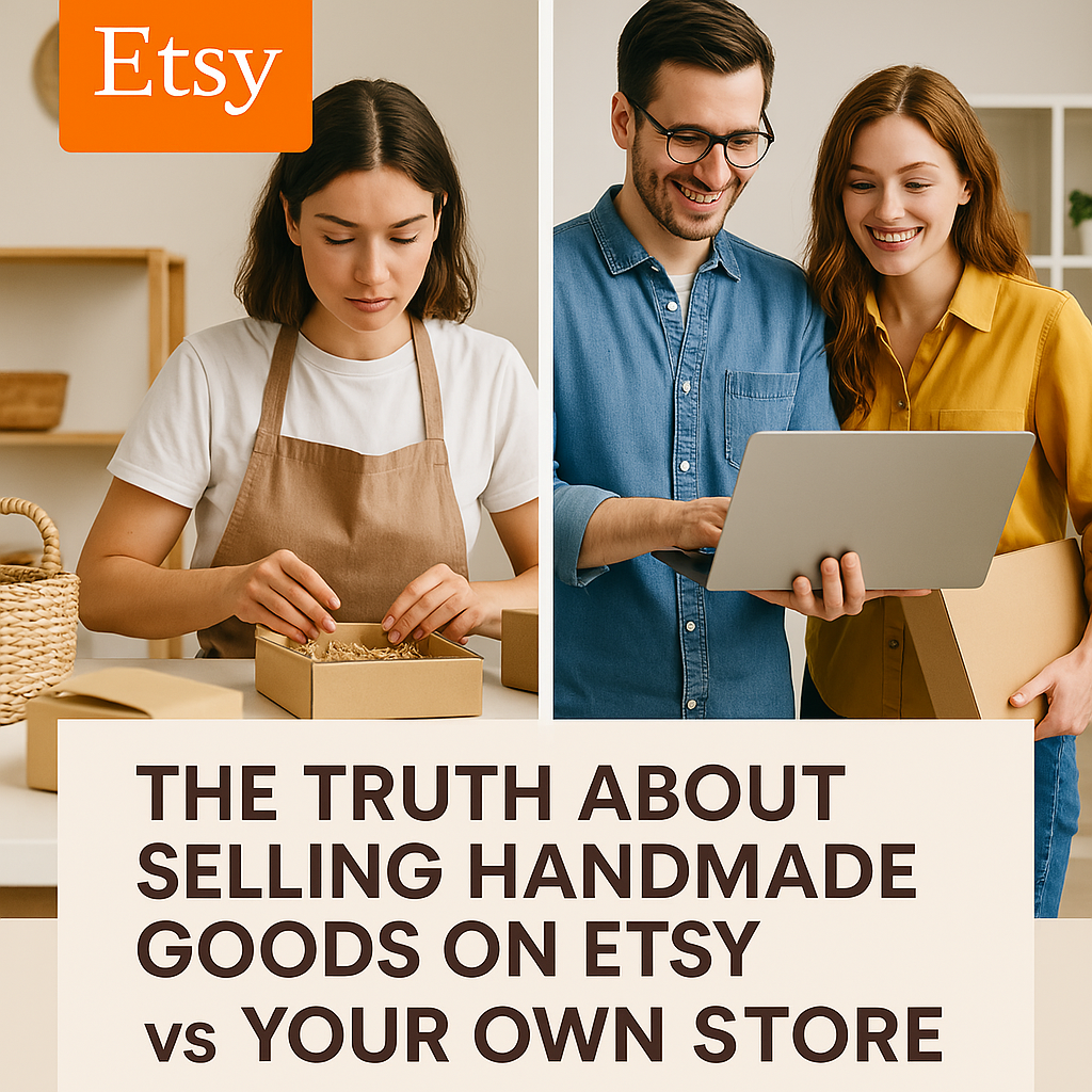 The Truth About Selling Handmade Goods on Etsy vs Your Own Store