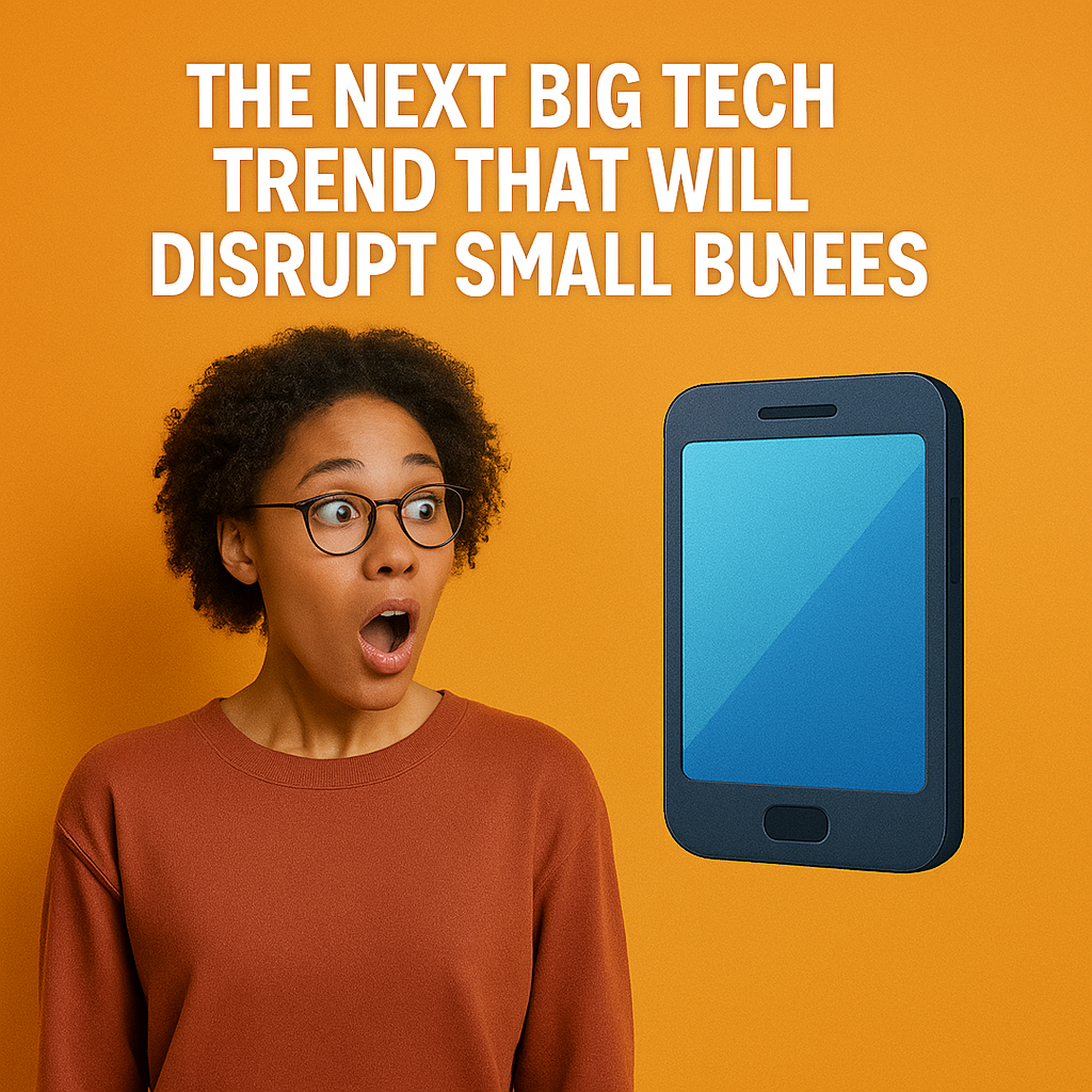 The Next Big Tech Trend That Will Disrupt Small Businesses
