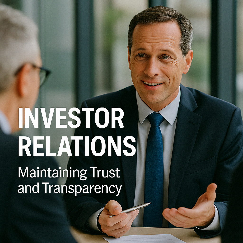 Investor Relations: Maintaining Trust and Transparency