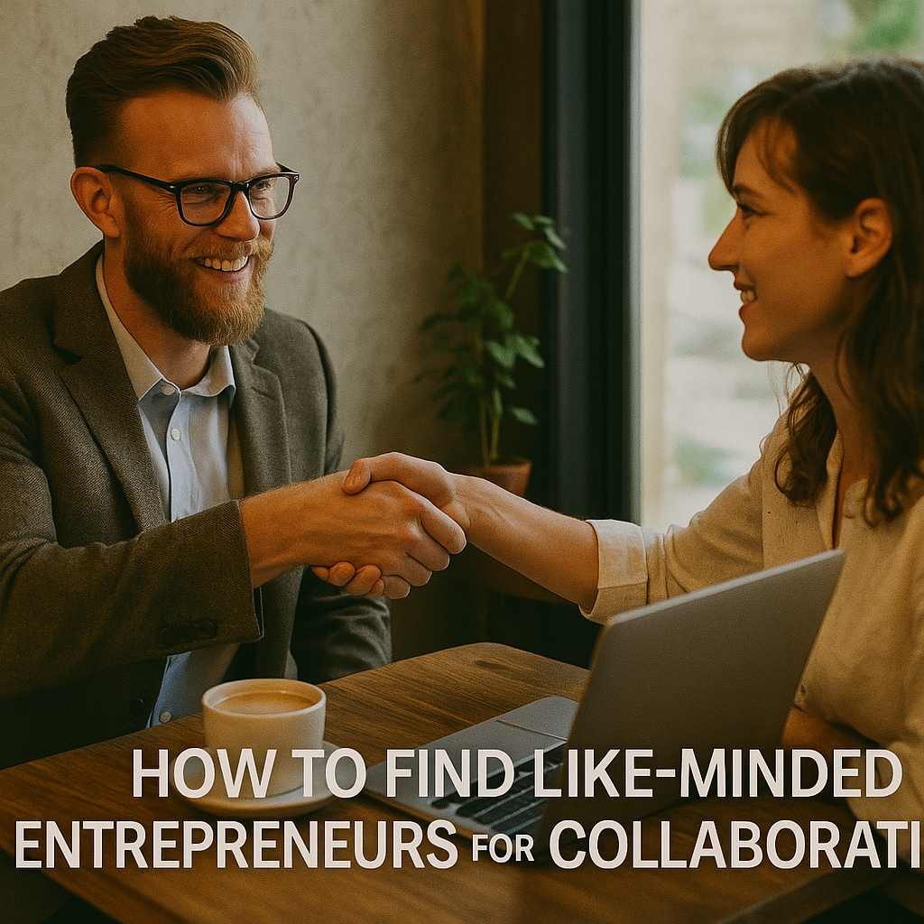 How to Find Like-Minded Entrepreneurs for Collaboration