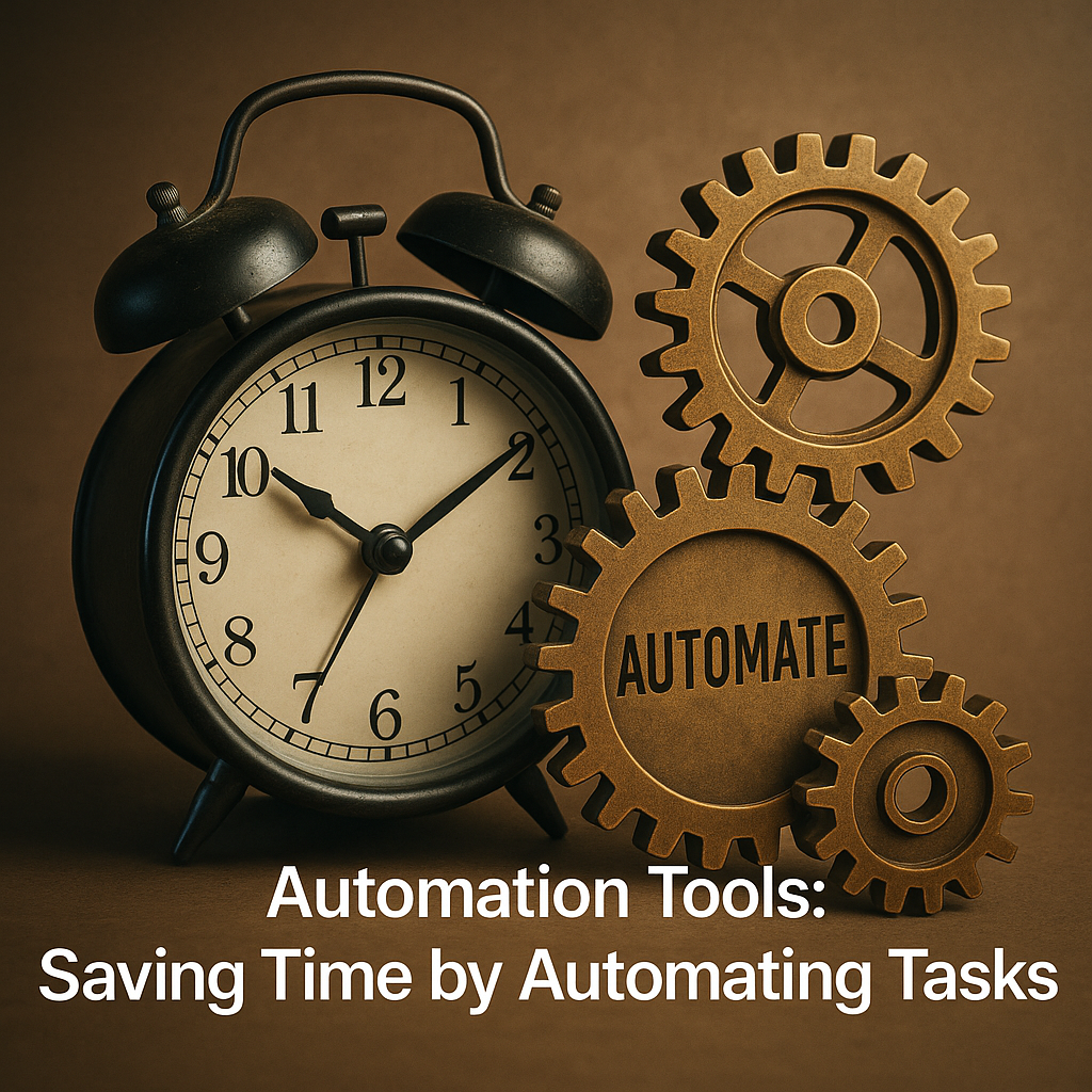 Automation Tools: Saving Time by Automating Repetitive Tasks
