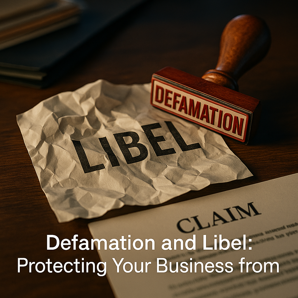 Defamation and Libel: Protecting Your Business from False Claims