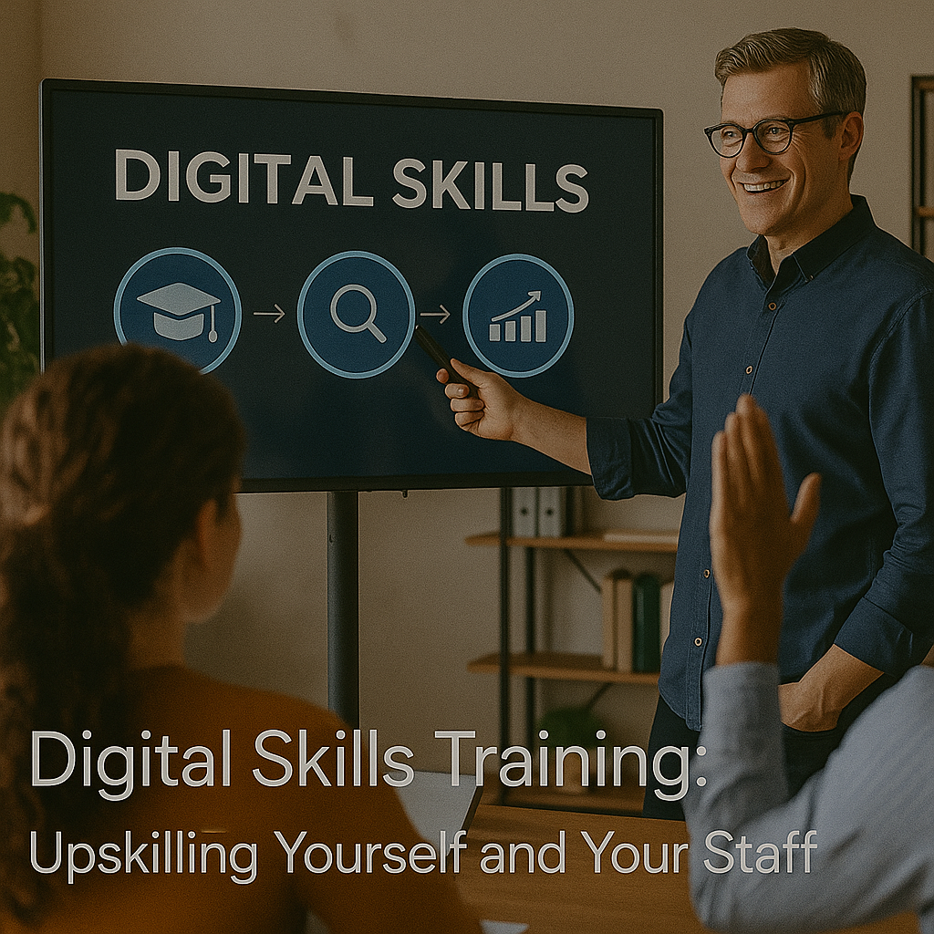 Digital Skills Training Upskilling Yourself and Your Staff Digital Skills Training: Upskilling Yourself and Your Staff