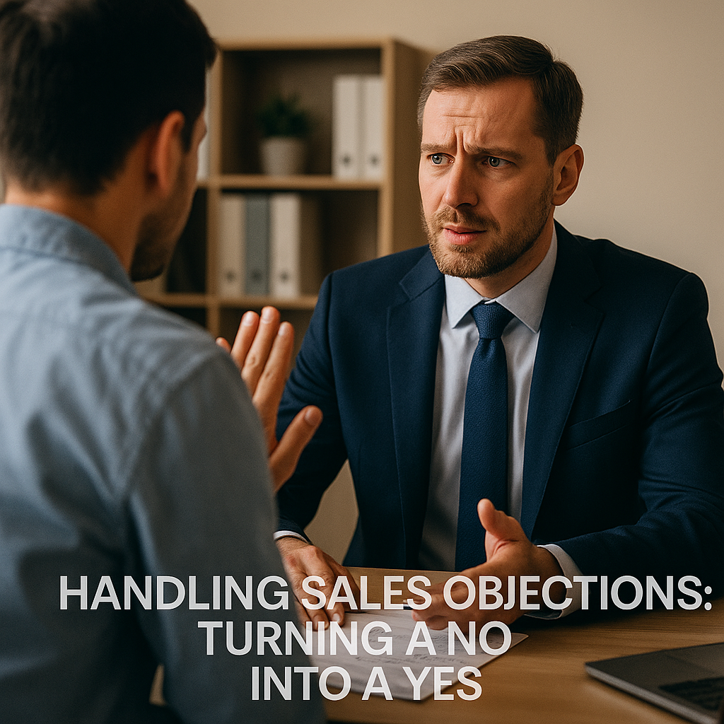 Handling Sales Objections: Turning a No into a Yes