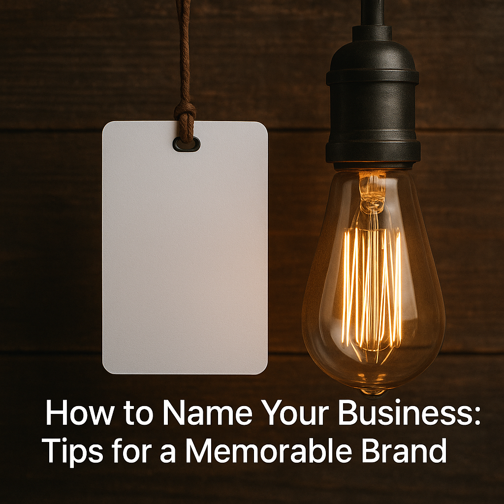 How to Name Your Business: Tips for a Memorable Brand