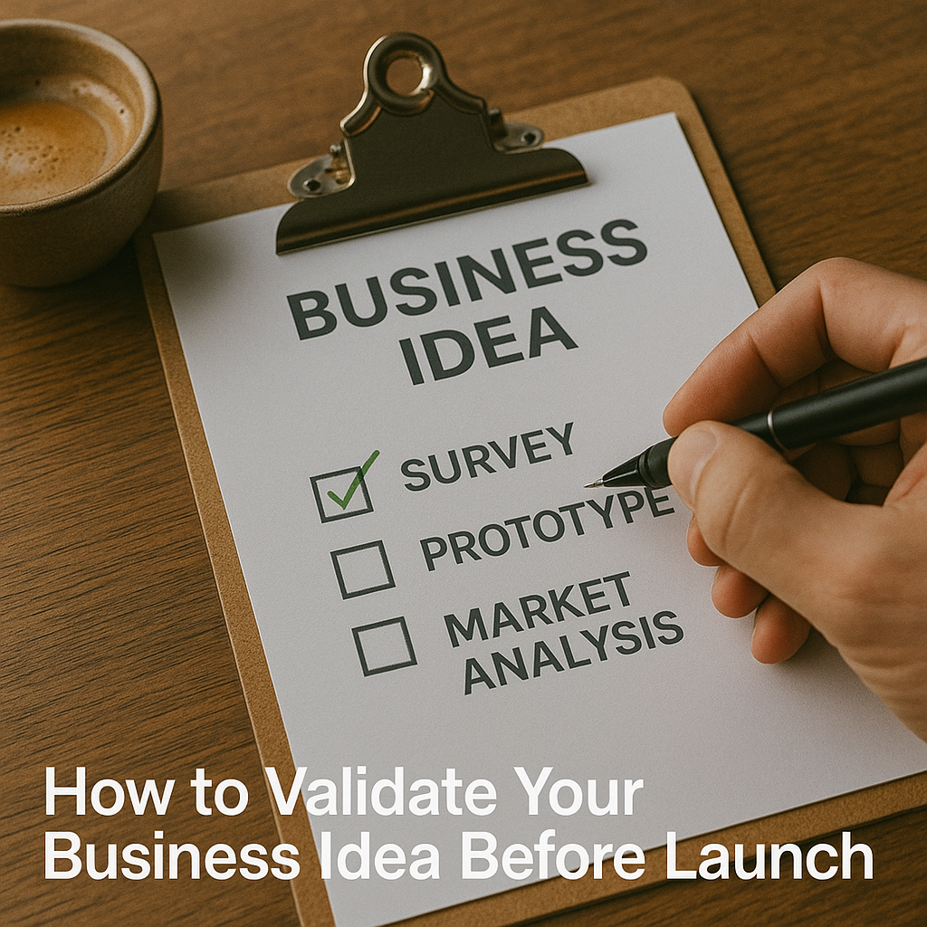 How to Validate Your Business Idea Before Launch