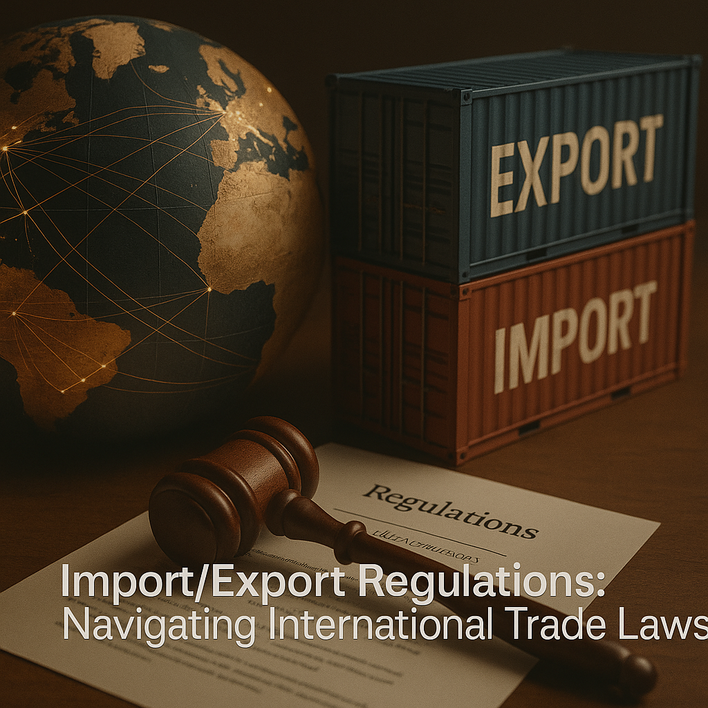 Import/Export Regulations: Navigating International Trade Laws