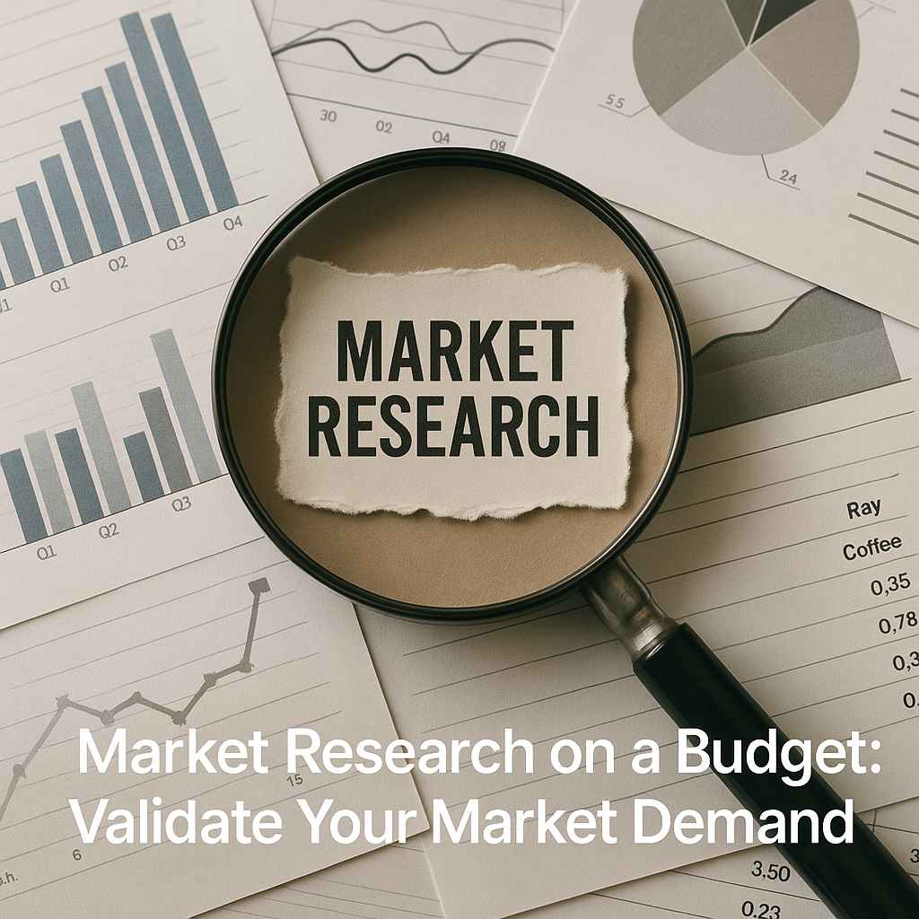 Market Research on a Budget: Validate Your Market Demand