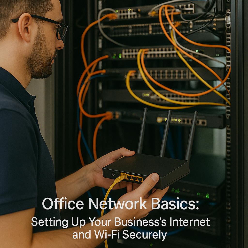 Office Network Basics Setting Up Your Business’s Internet and Wi-Fi Securely Office Network Basics: Setting Up Your Business’s Internet and Wi-Fi Securely