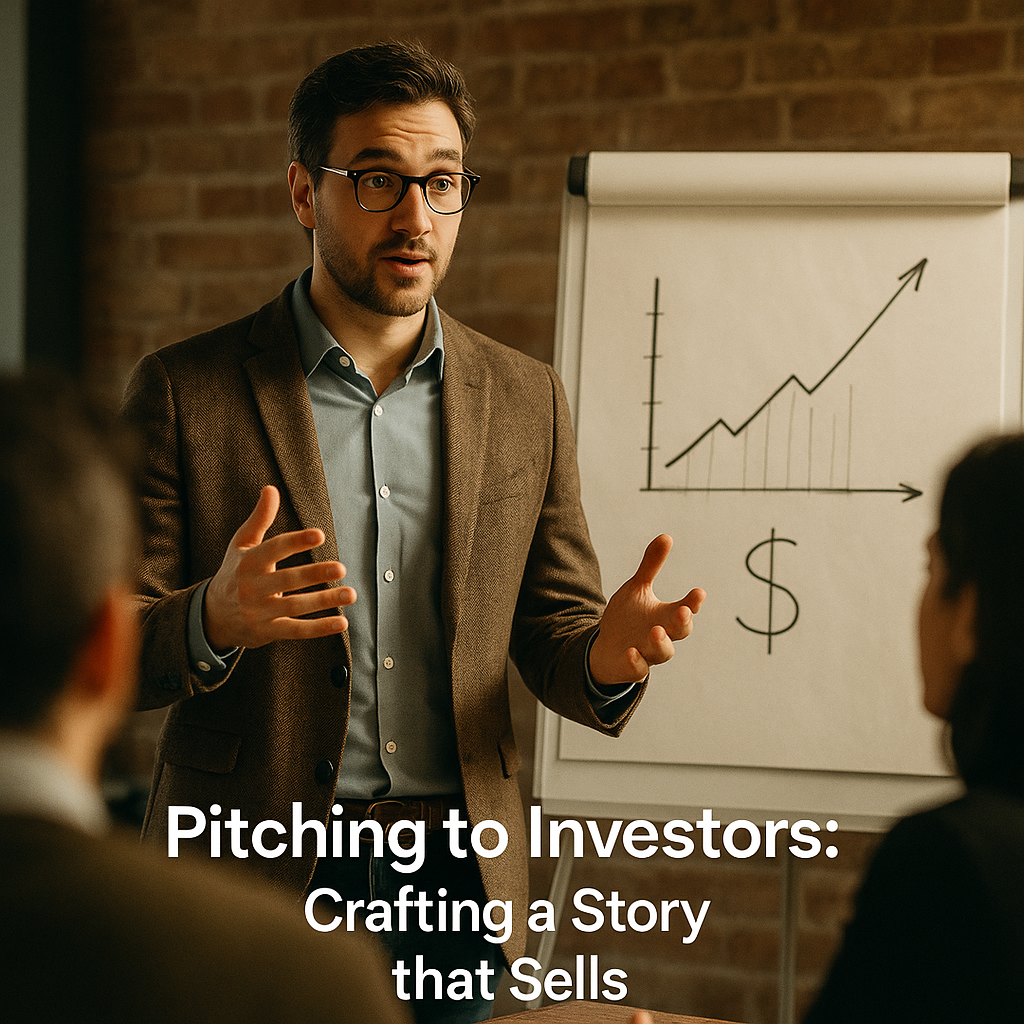 Pitching to Investors Crafting a Story that Sells Pitching to Investors: Crafting a Story that Sells