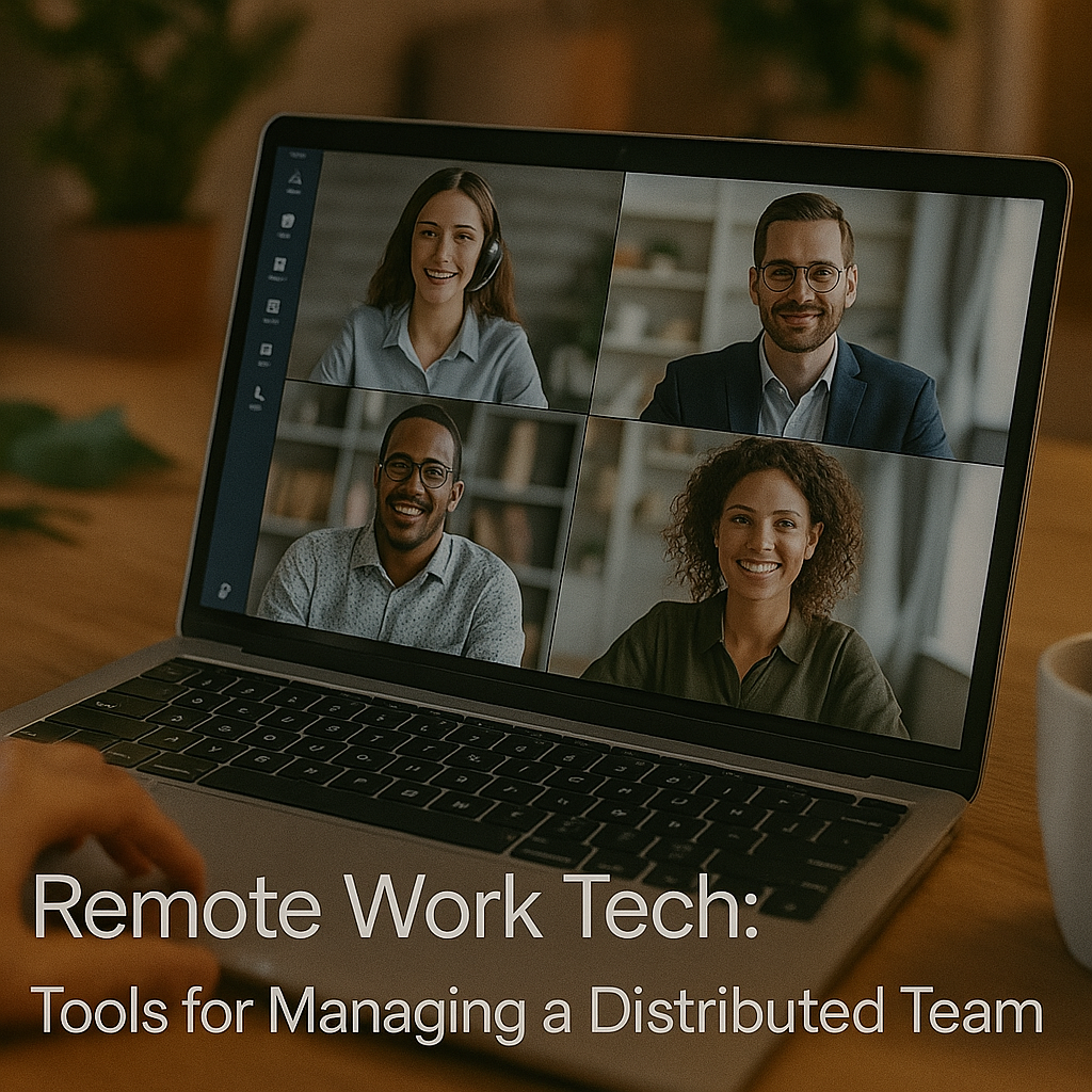 Remote Work Tech Tools for Managing a Distributed Team Remote Work Tech: Tools for Managing a Distributed Team