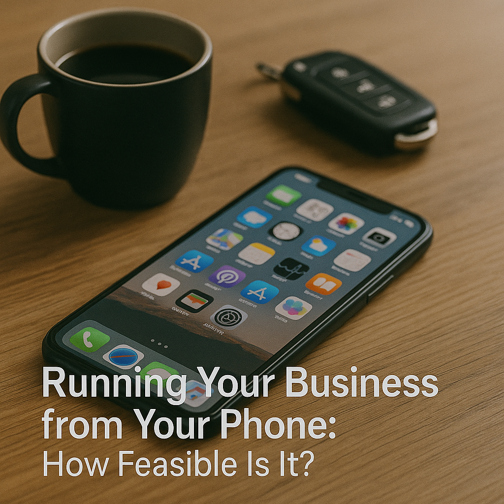 Running Your Business from Your Phone How Feasible Is It Running Your Business from Your Phone: How Feasible Is It?