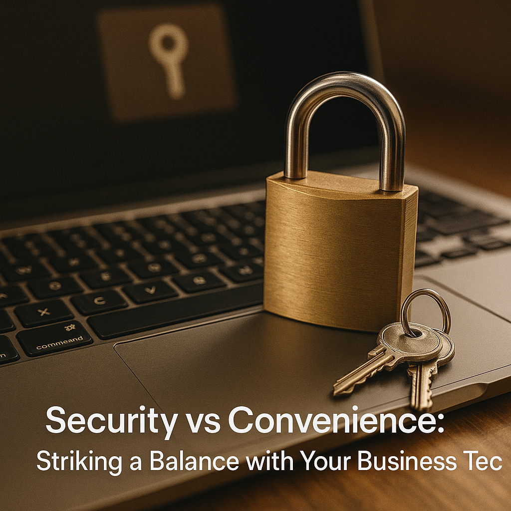 Security vs Convenience: Striking a Balance with Your Business Tech