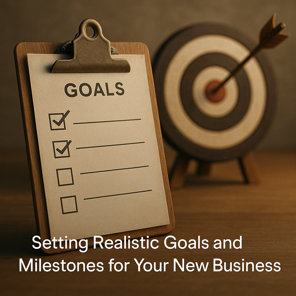Setting Realistic Goals and Milestones for Your New Business