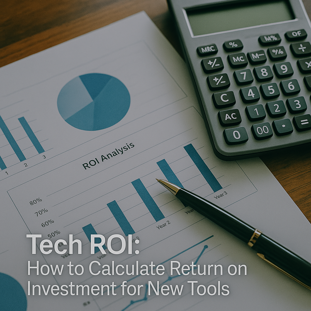 Tech ROI: How to Calculate Return on Investment for New Tools