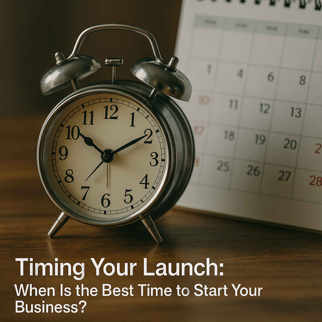 Timing Your Launch: When Is the Best Time to Start Your Business?