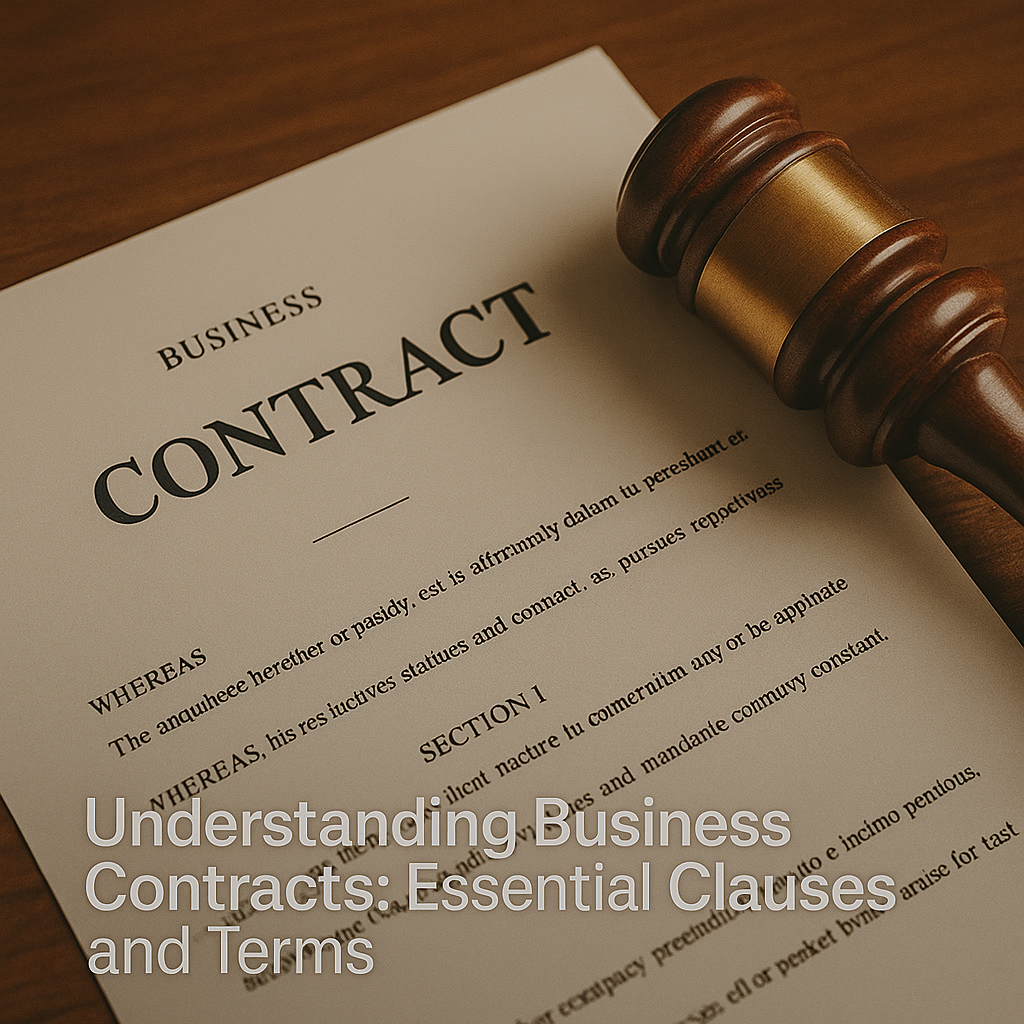 Understanding Business Contracts: Essential Clauses and Terms
