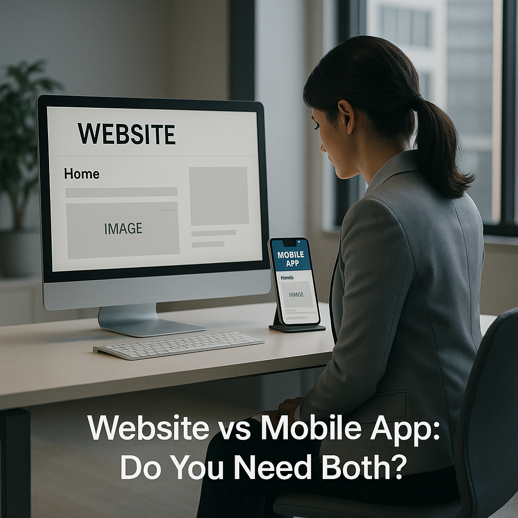 Website vs Mobile App: Do You Need Both?