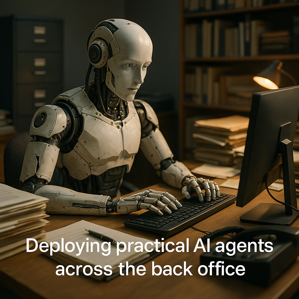 Deploying practical AI agents across the back office