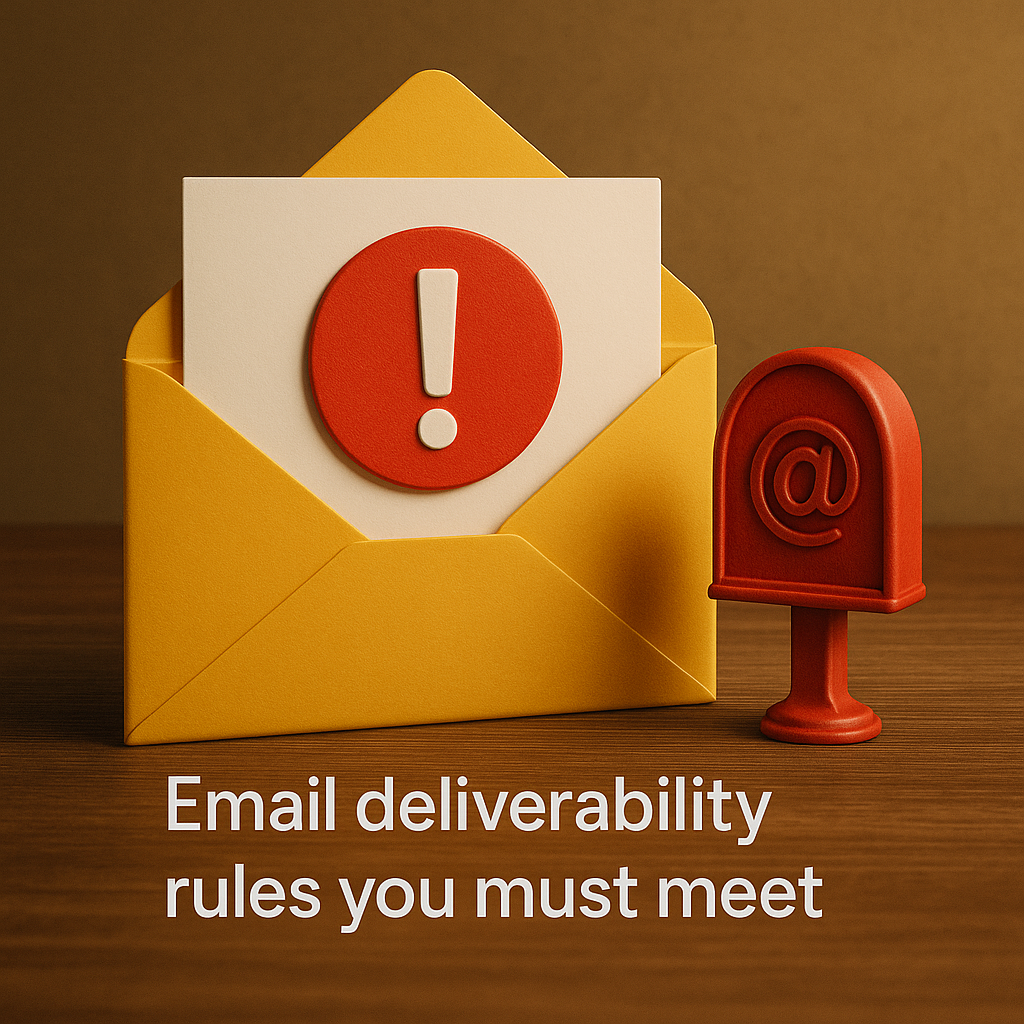 Email deliverability rules you must meet