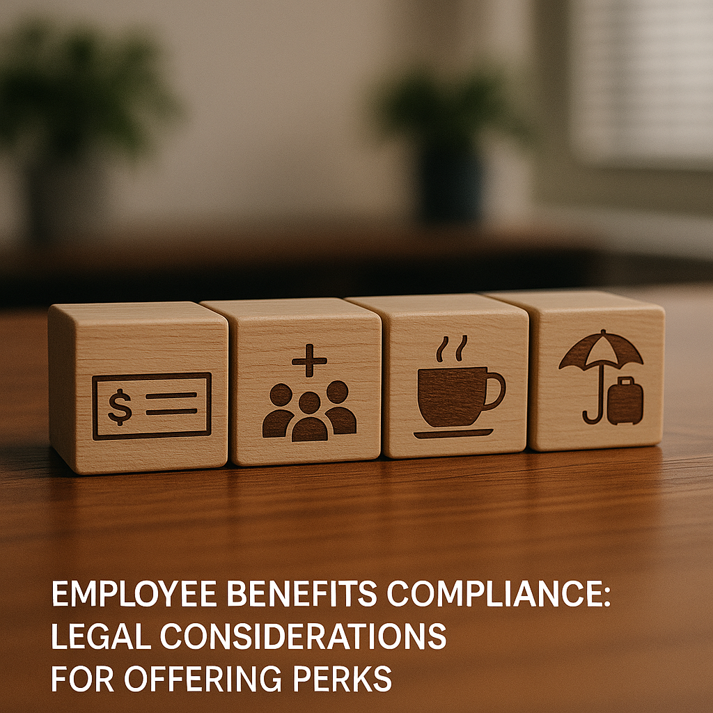 Employee Benefits Compliance Legal Considerations for Offering Perks Employee Benefits Compliance: Legal Considerations for Offering Perks
