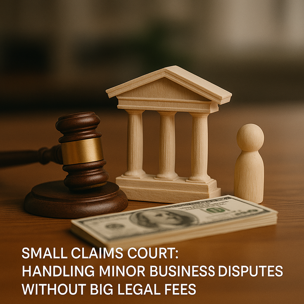 Small Claims Court Handling Minor Business Disputes Without Big Legal Fees Small Claims Court: Handling Minor Business Disputes Without Big Legal Fees