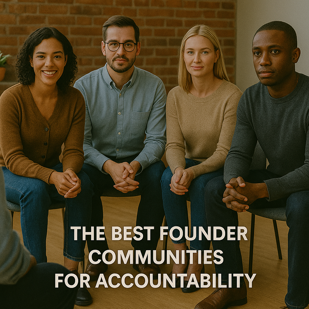The best founder communities for accountability