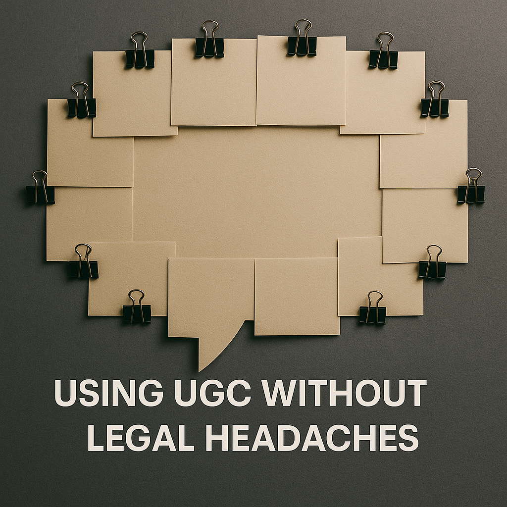 Using UGC without legal headaches