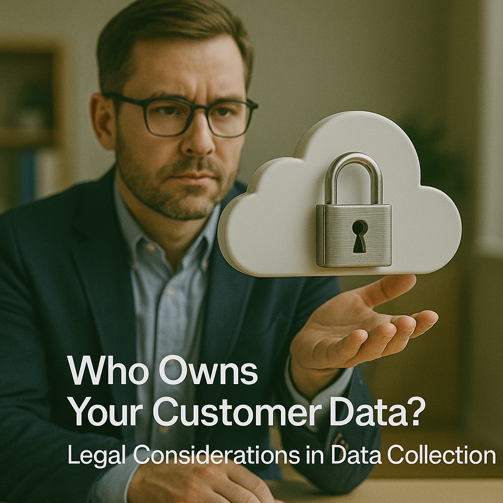 Who Owns Your Customer Data? Legal Considerations in Data Collection